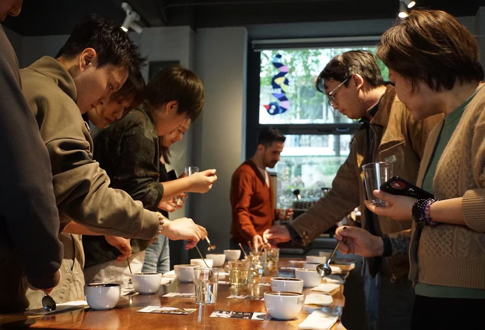 coffee cupping